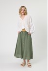 COMO EMBOSSED SHIRT - wht gold